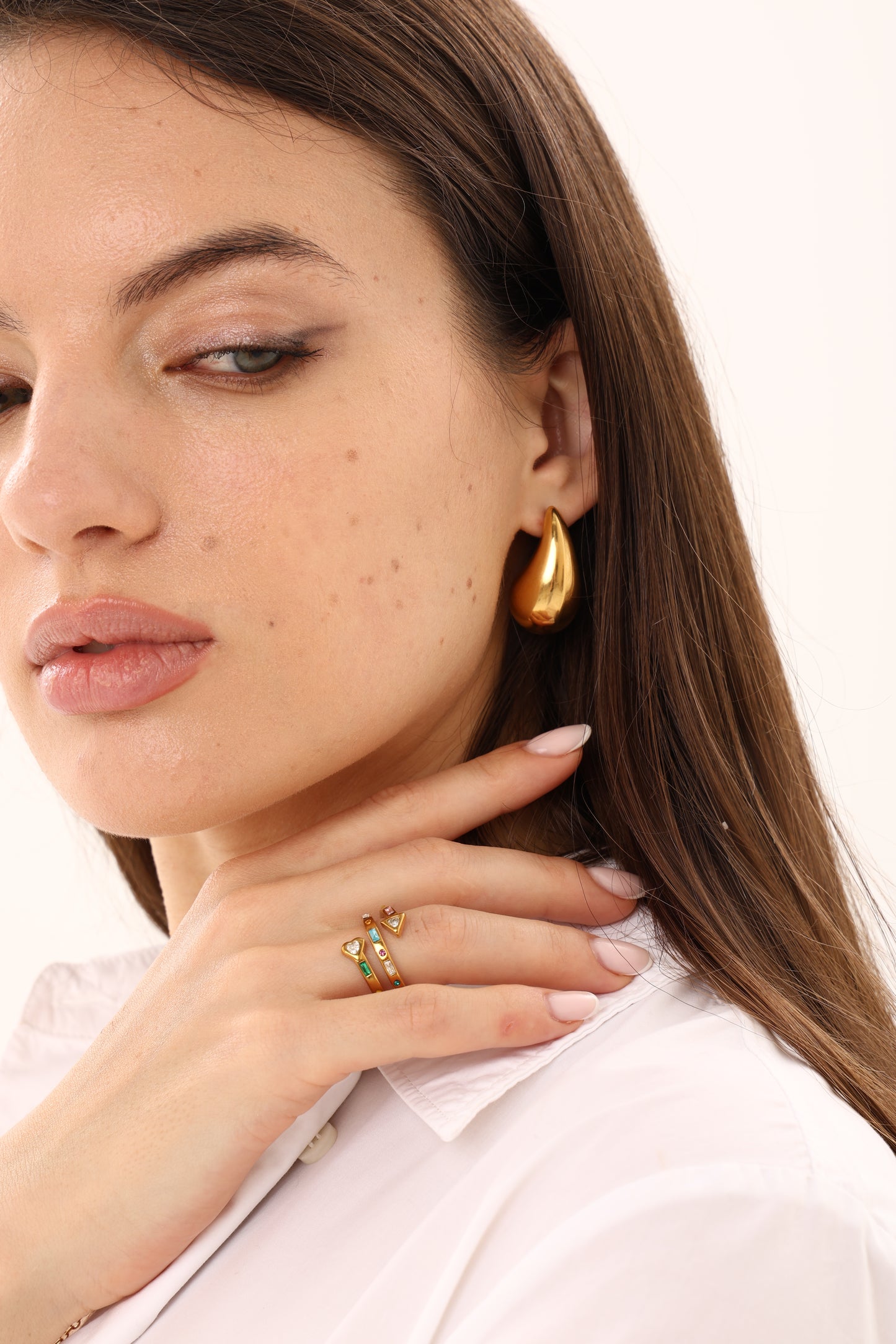 Sara diamond wrap ring