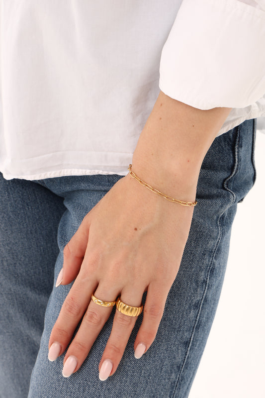Dainty Gold Chain Bracelet