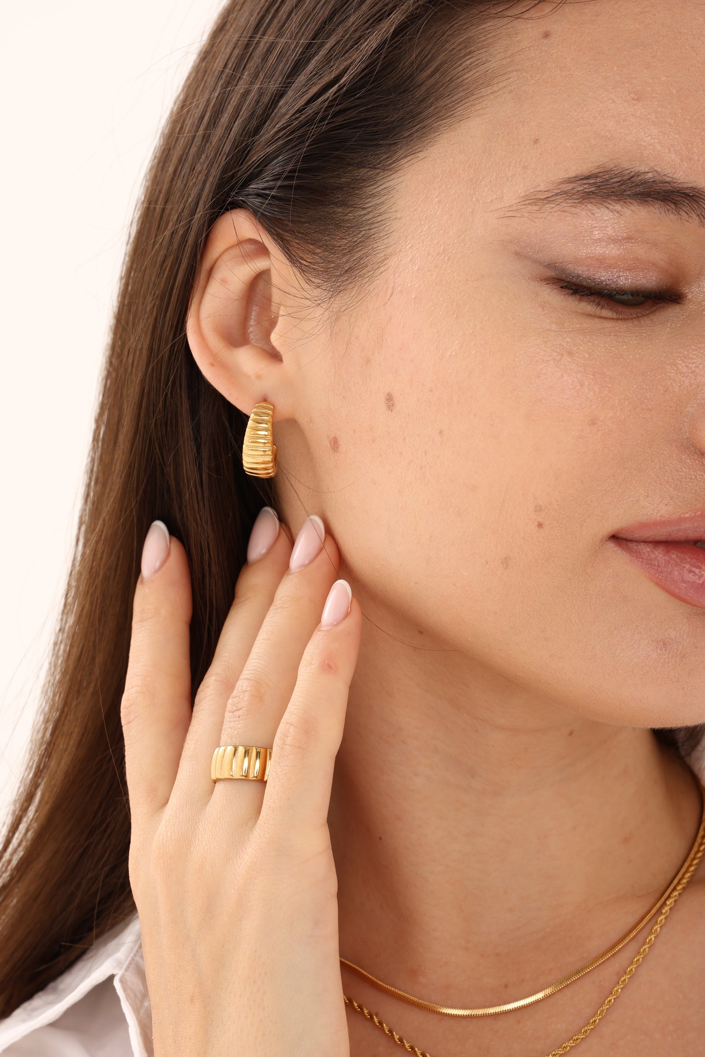 Reema ripple effect earrings