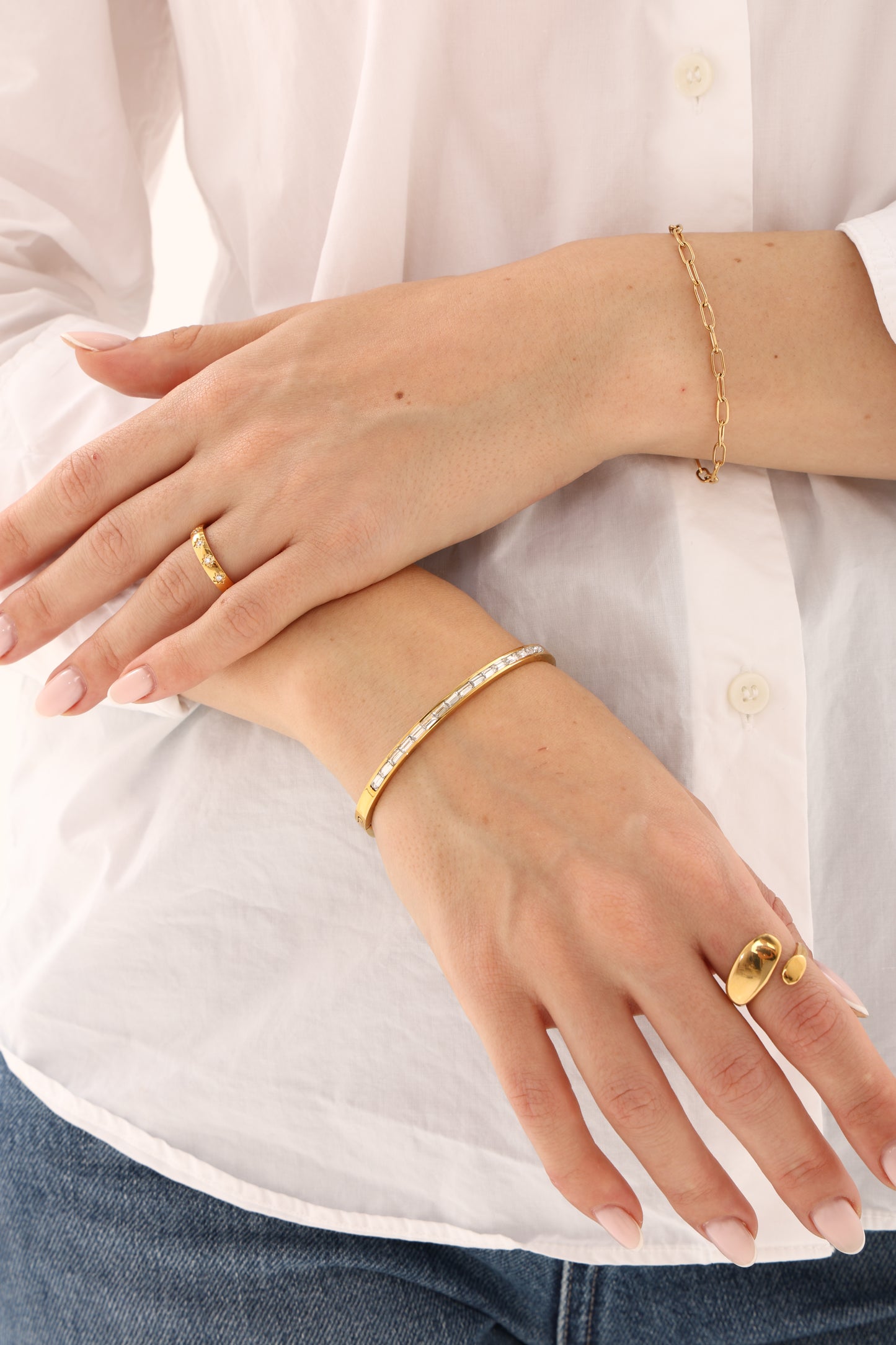 Dainty Gold Chain Bracelet