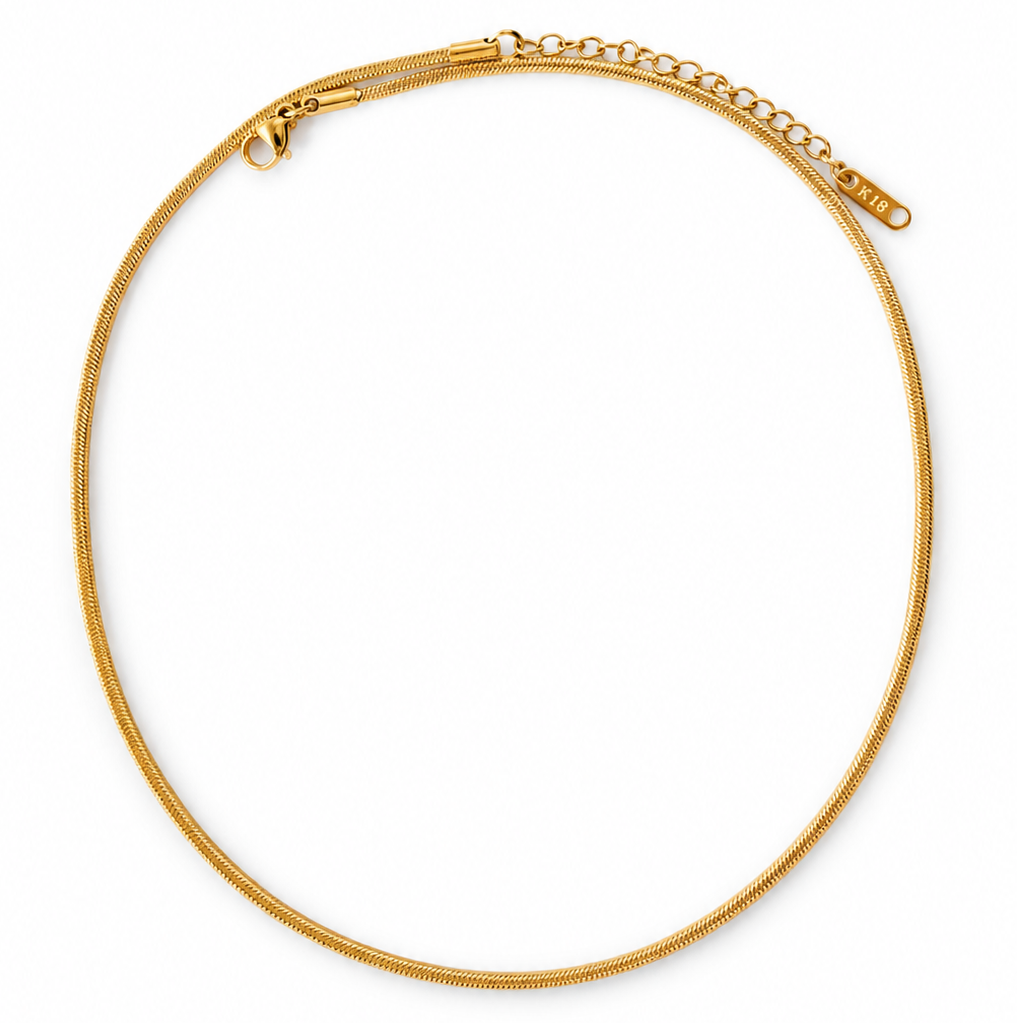 Layla snake chain necklace